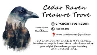 Cedar Raven Treasure Trove
