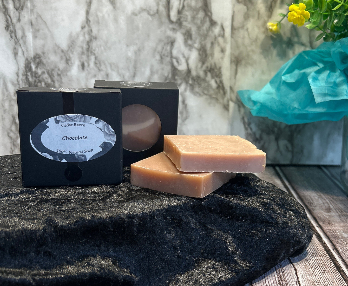 Chocolate Bar Soap- Sample Size